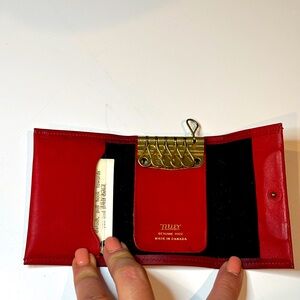 Vintage Tilley leather key holder as new condition!!